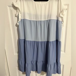 Color block dress